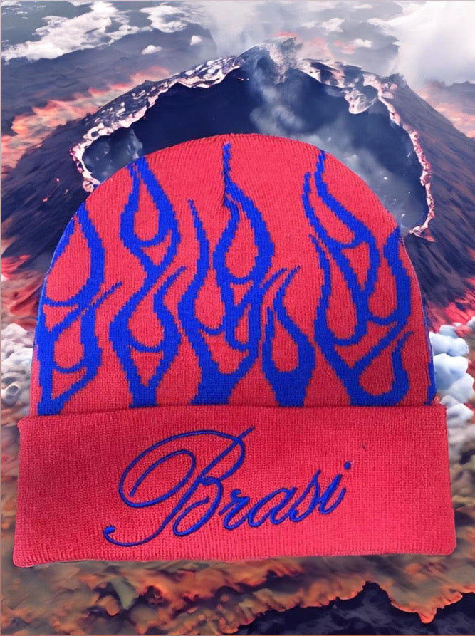 Red Flame Beanie