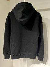 Load image into Gallery viewer, Black Ripped Hoodie
